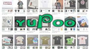 Product catalog interface showing organized image collections and brand merchandise